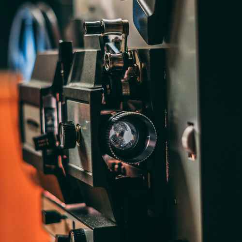 Eine alter Kinovideoprojekor